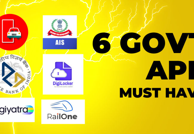 π² 6 Must-Have Govt Apps in India β Detailed Analysis