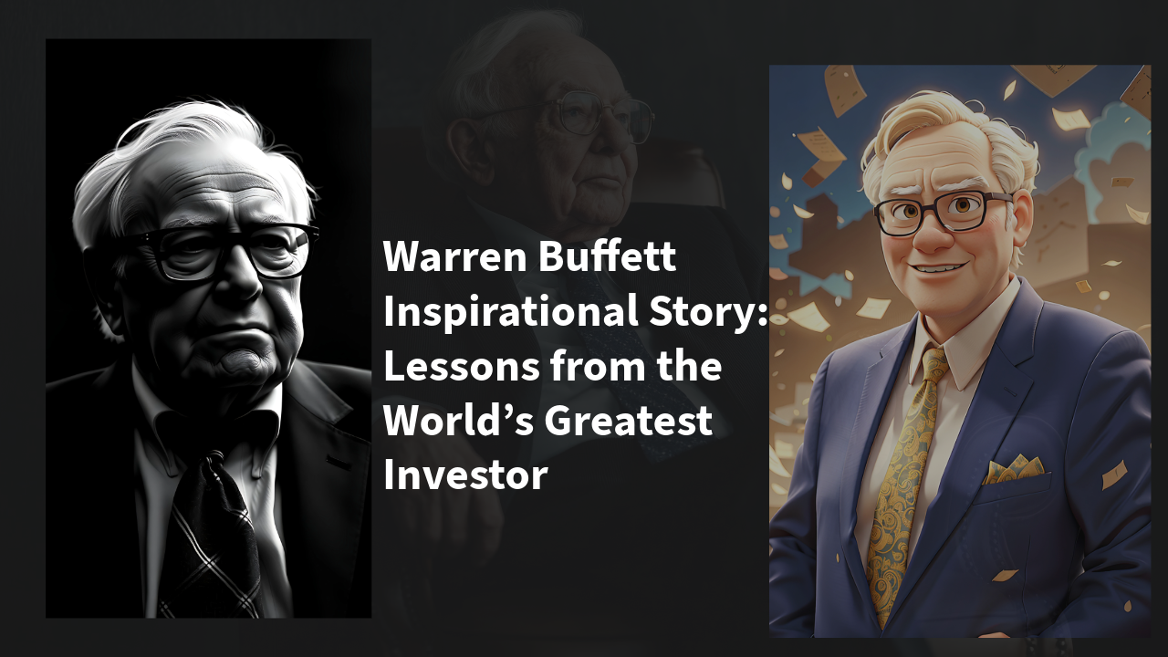 Warren Buffett, investing, success story, compounding, motivation, life lessons