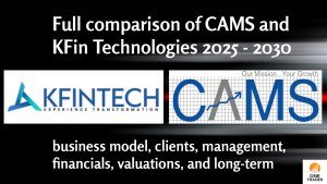 CAMS vs KFin Technologies — Fintech Registry Stock Comparison 2025–2030