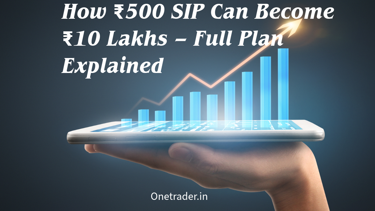 How ₹500 SIP Becomes ₹10 Lakhs