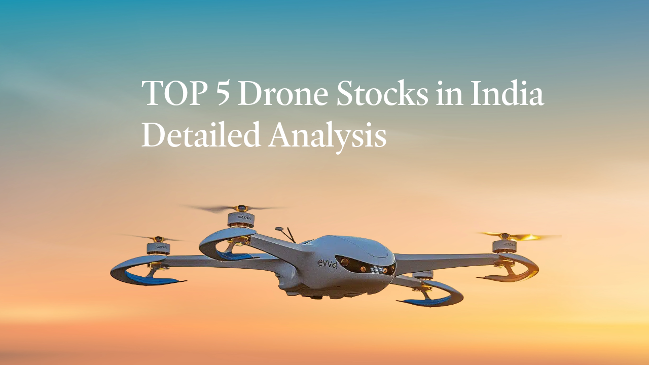 TOP 5 Drone Stocks in India onetrader