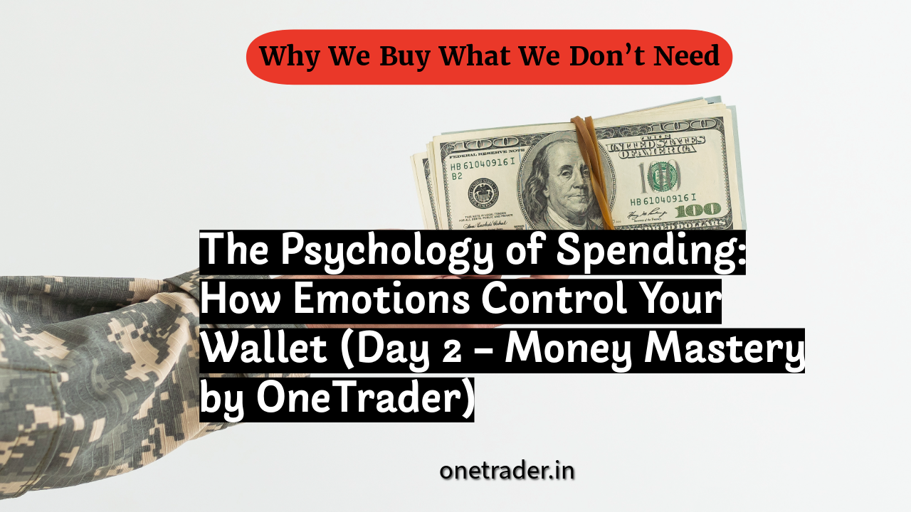 emotional spending psychology concept – OneTrader Guide