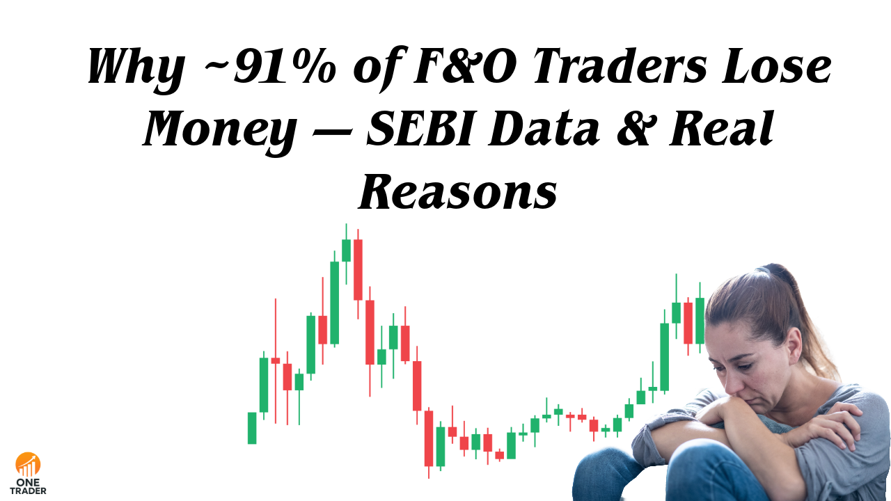 Why ~91% of F&O Traders Lose Money — SEBI Data & Real Reasons