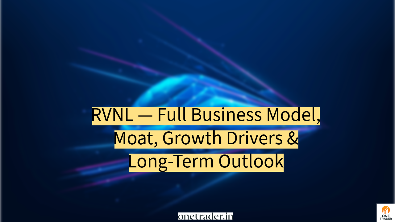 RVNL business model onetrader