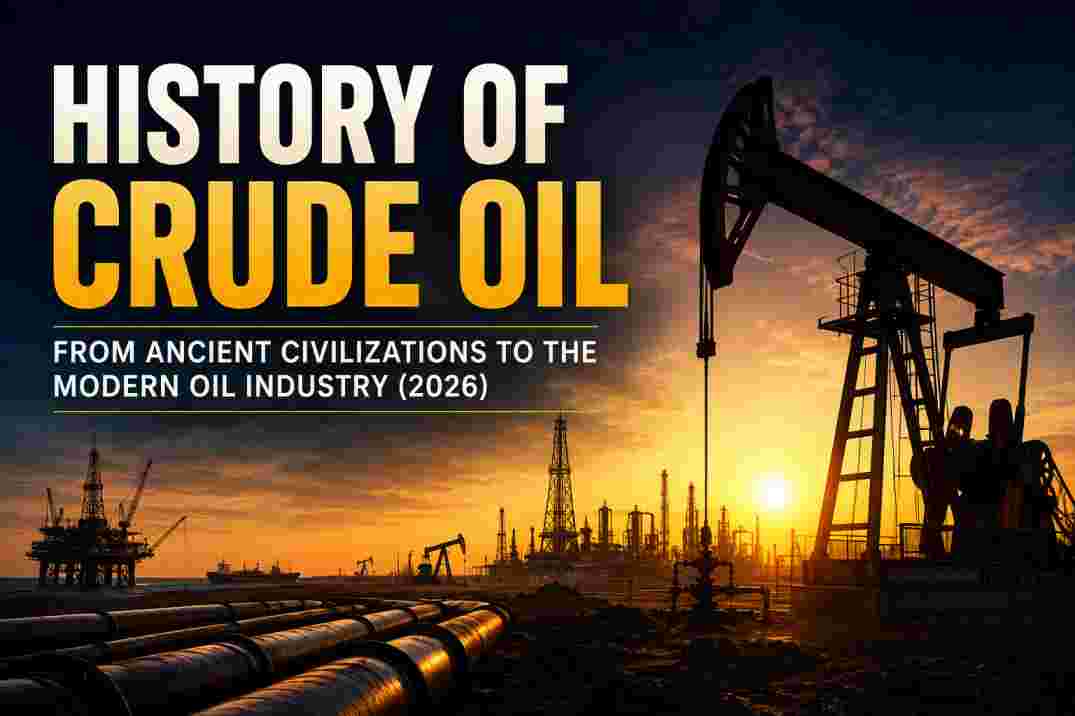 history of crude oil