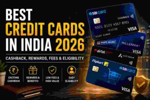 Best Credit Cards in India in 2026: Cashback, Rewards, Fees and Eligibility