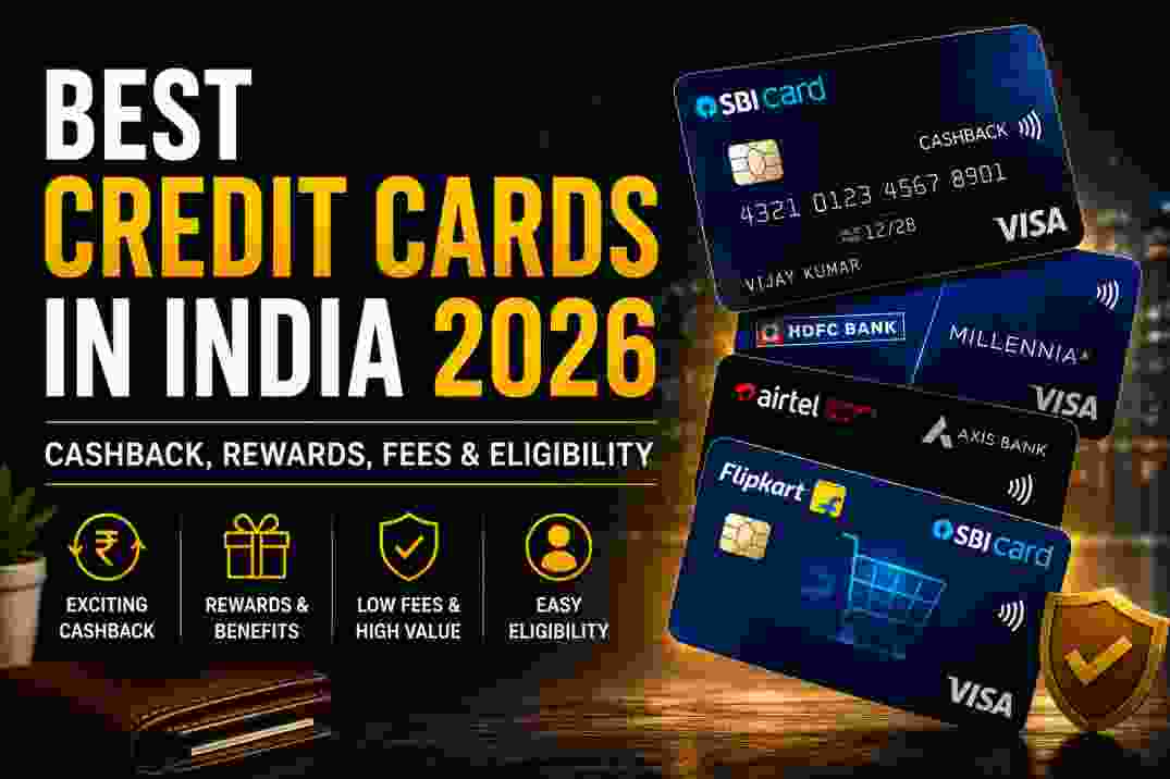 Best credit cards in India 2026 for cashback rewards and online shopping