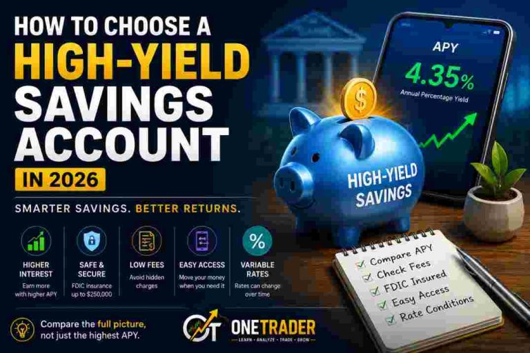 How to Choose a High-Yield Savings Account