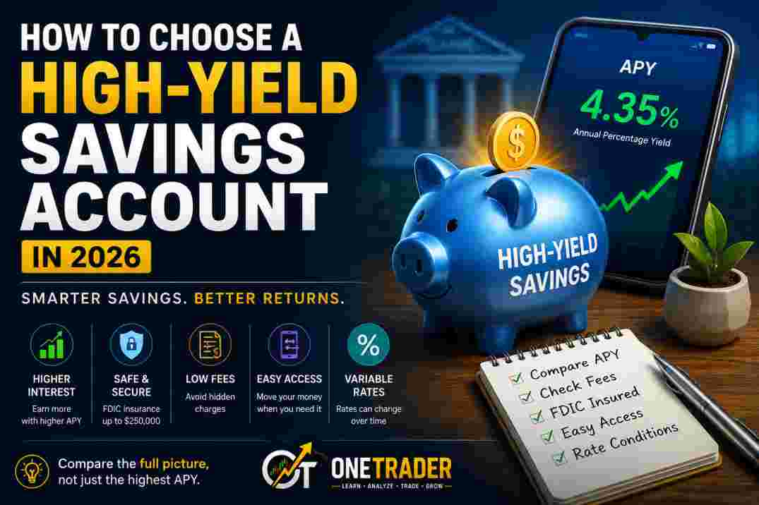 How to choose a high-yield savings account in 2026