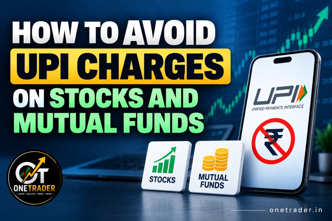 How to avoid UPI charges on stocks and mutual funds