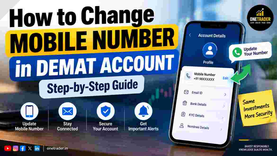 How to Change Mobile Number in Demat Account Online