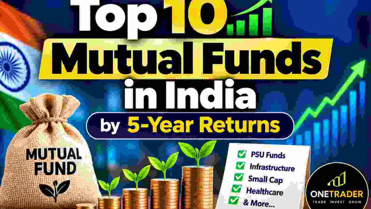Top 10 mutual funds in India by 5-year returns