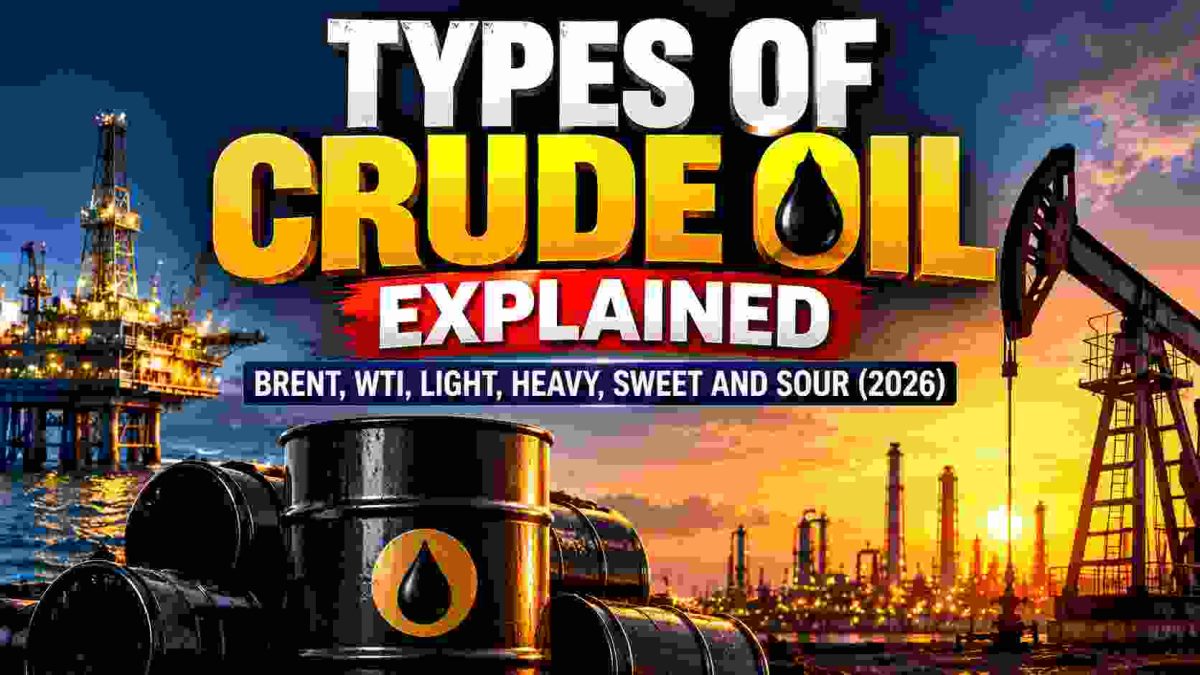 types of crude oil
