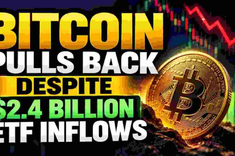 Bitcoin Pulls Back Despite Strong ETF Inflows