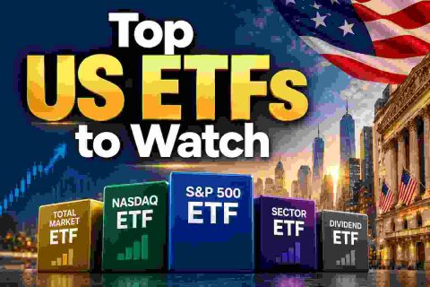Top US ETFs to watch including S&P 500, Nasdaq and total market ETFs