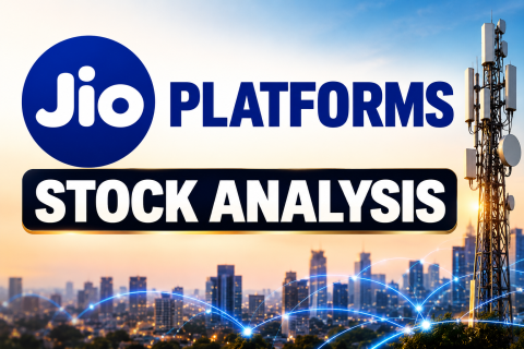 Jio Platforms stock analysis covering growth, valuation, financials, IPO and risks