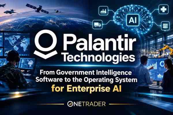 Palantir Technologies featured image showing its government intelligence roots and enterprise AI platform