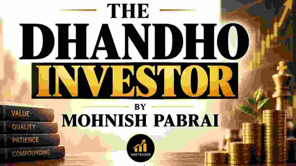 The Dhandho Investor by Mohnish Pabrai book summary and investing lessons