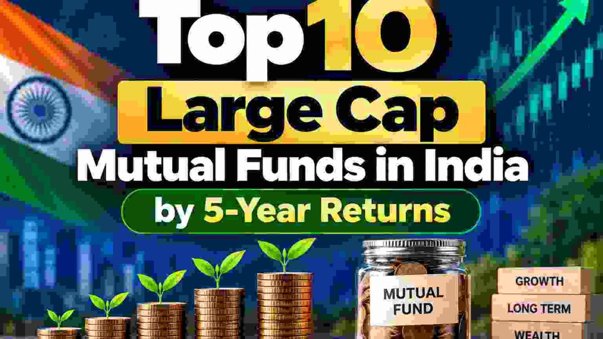 Top 10 Large Cap Mutual Funds in India by 5-Year Returns