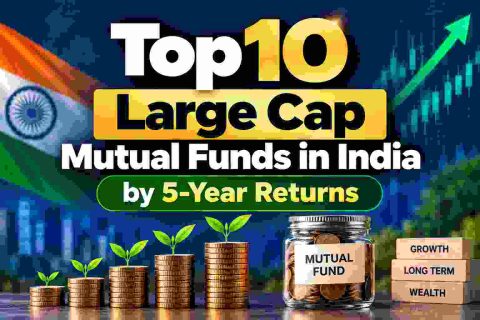 Top 10 Large Cap Mutual Funds in India by 5-Year Returns