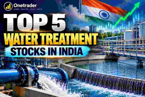 Top 5 water treatment stocks in India covering VA Tech Wabag, Ion Exchange India, EMS Limited, Thermax and Enviro Infra Engineers
