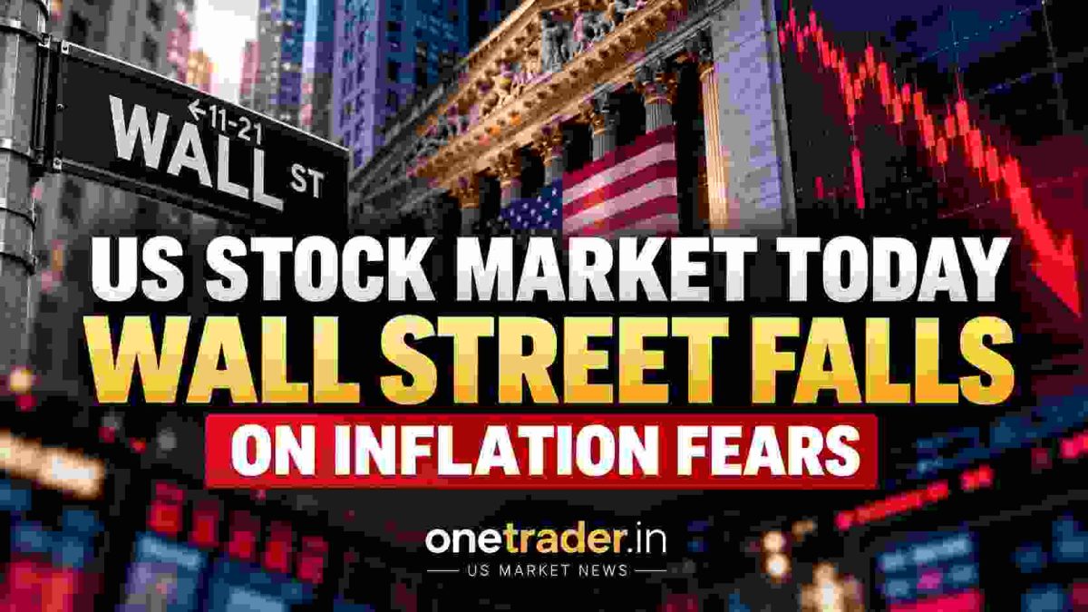US Stock Market Today – Dow, S&P 500 and Nasdaq Fall