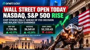 Wall Street Open Today, October 28, 2026: Nasdaq and S&P 500 Rise as Chip Stocks Rally Ahead of Fed Decision